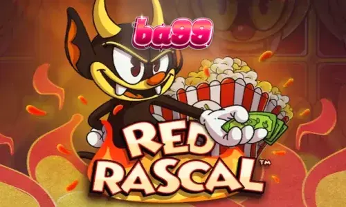 Red Rascal স্লট গেমের একটি দৃশ্য যেখানে রঙিন কার্টুন চরিত্র এবং রিল দেখা যাচ্ছে